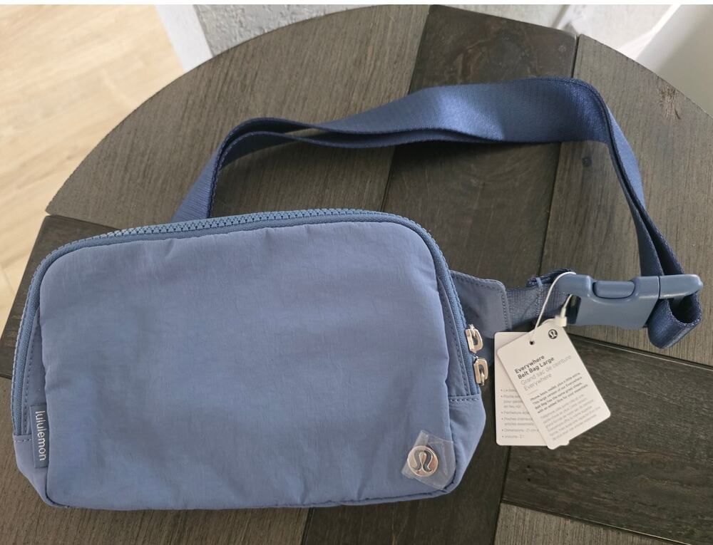 LULULEMON EVERYWHERE BELT BAG LARGE BLUE LU9BG8S NWT